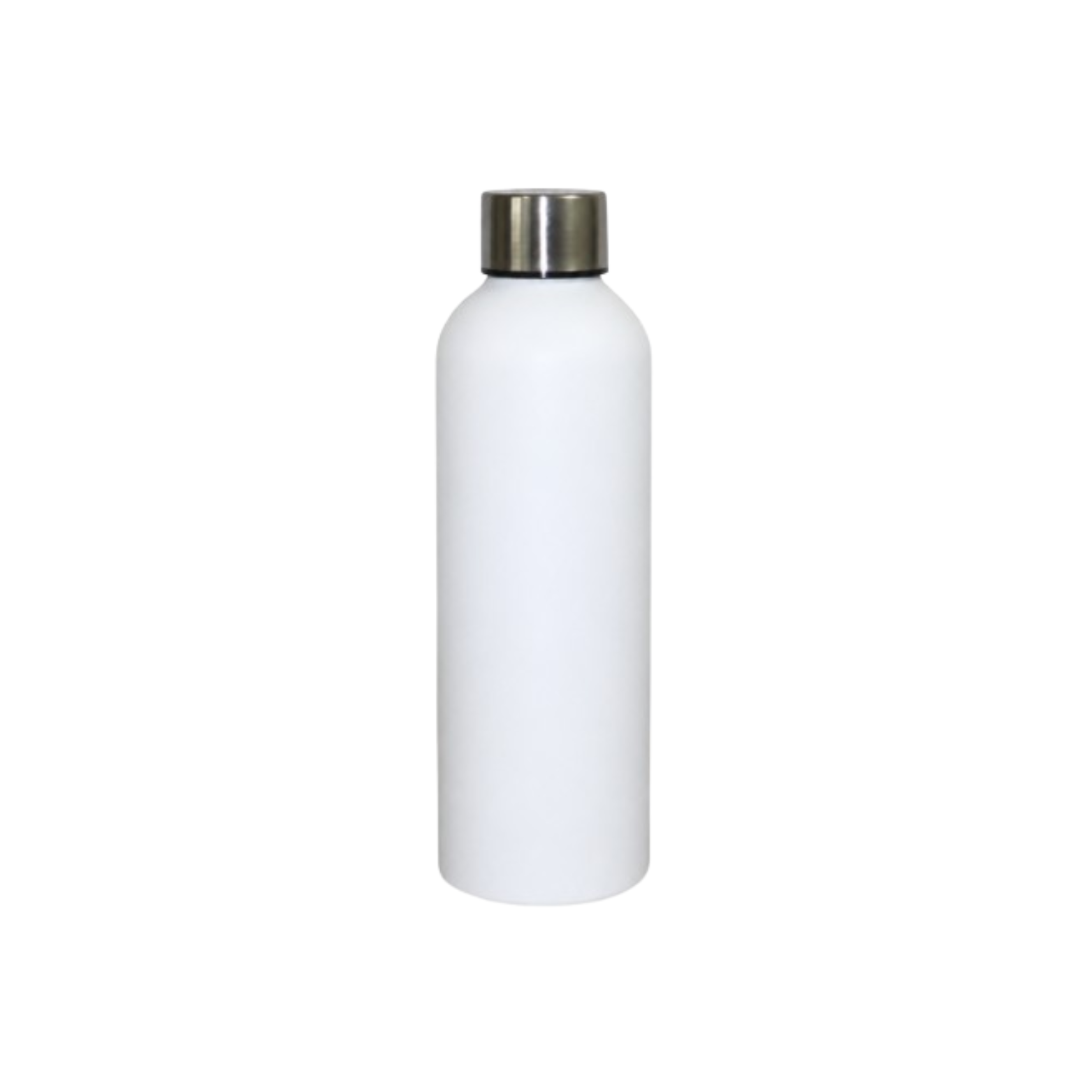 Botella aluminio 750ml blanca