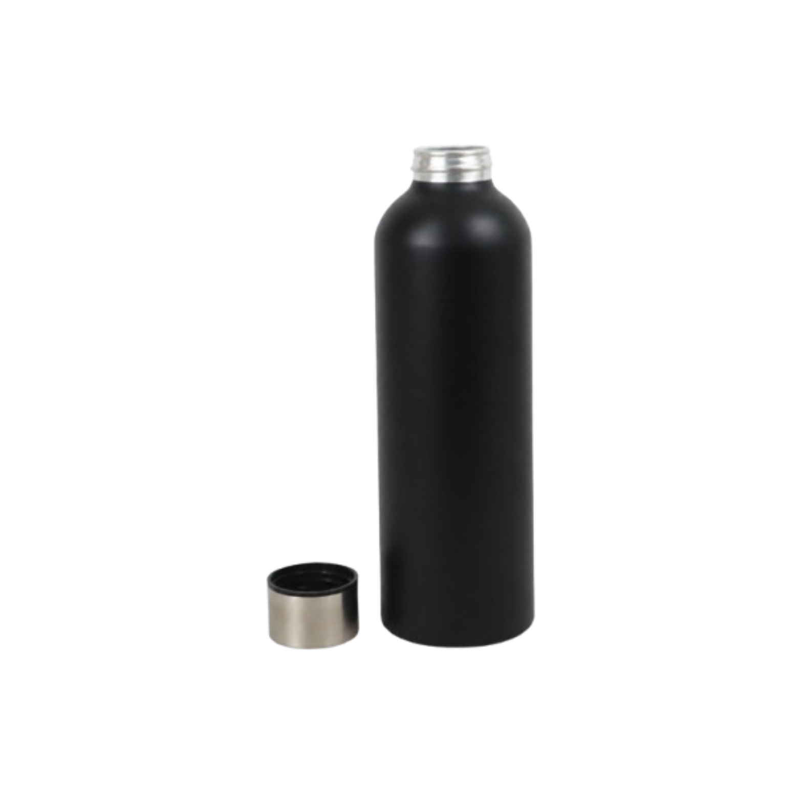 Botella aluminio 750ml negra
